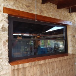 Ventanas guillotina aluminio - ventanas guillotina de aluminio AV 110 RPT