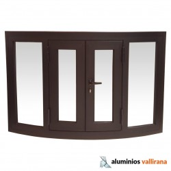 Aluminio curvado - Ventanas curvas