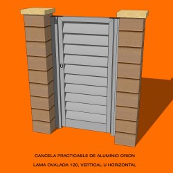 Cancelas - Cancelas de aluminio practicables - Orion