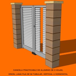Cancelas - Cancelas de aluminio practicables - Orion