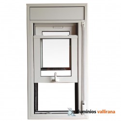 Ventanas guillotina aluminio - ventanas guillotina de aluminio AV 110 RPT