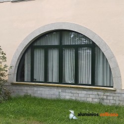 Aluminio curvado - Ventanas curvas