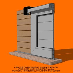 Cancelas - Cancelas de aluminio correderas - Netcom