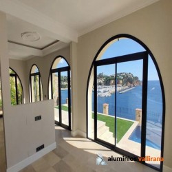 Aluminio curvado - Ventanas curvas