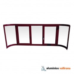 Aluminio curvado - Ventanas curvas