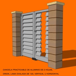Cancelas - Cancelas de aluminio practicables - Orion